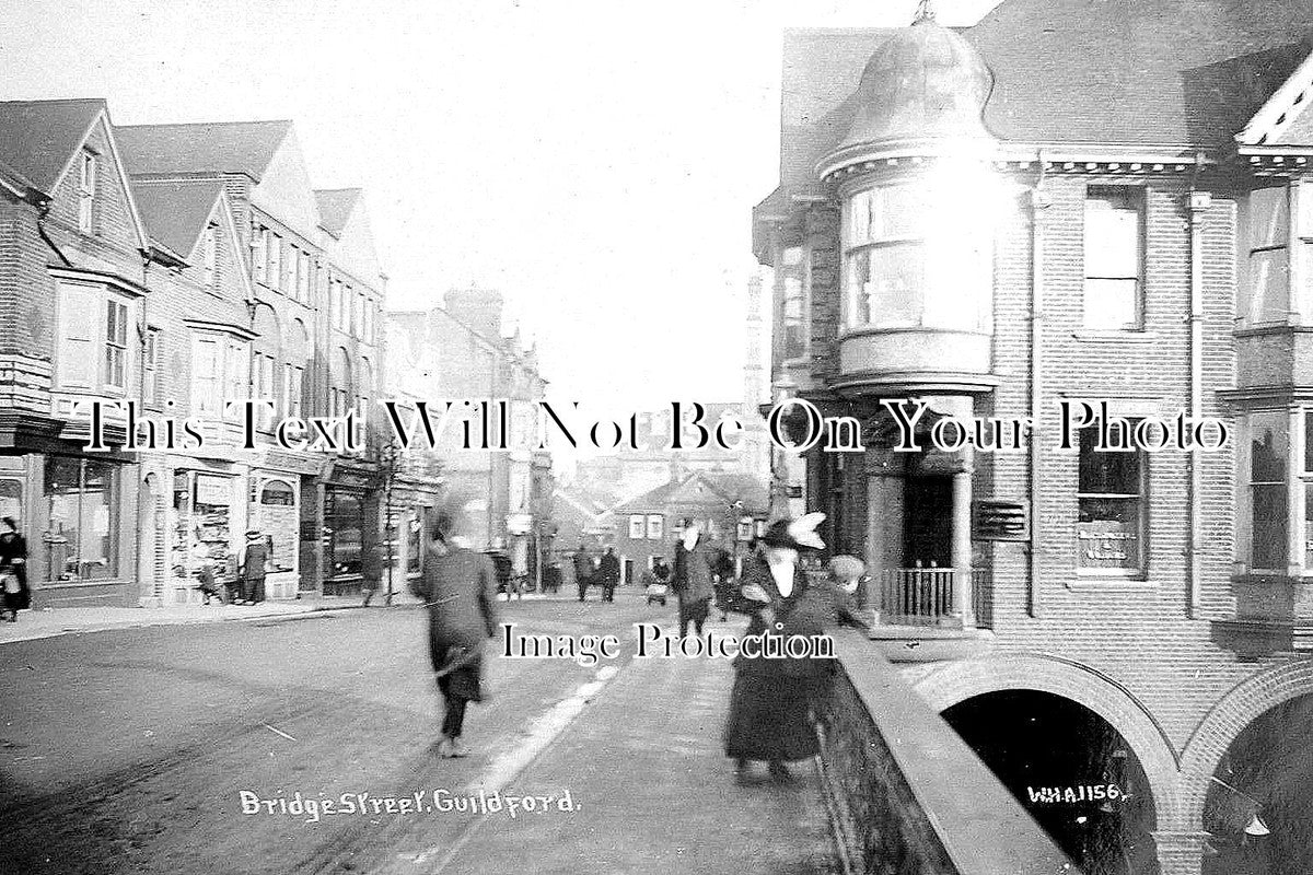 SU 1760 - Bridge Street, Guildford, Surrey c1917