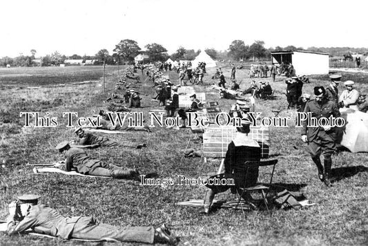 SU 1761 - View Of The 600 Yards Rifle Range, Bisley, Surrey