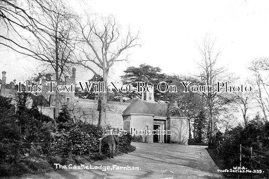 SU 1783 - The Castle Lodge, Farnham, Surrey