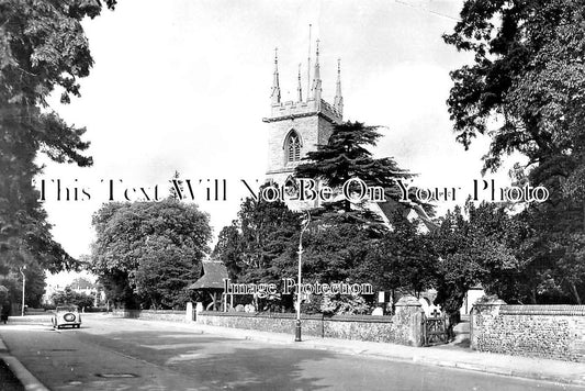 SU 1786 - St Marys Church, Ewell, Surrey