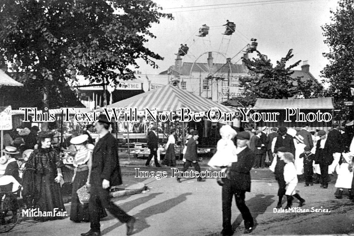 SU 1788 - Mitcham Fair, Surrey c1909