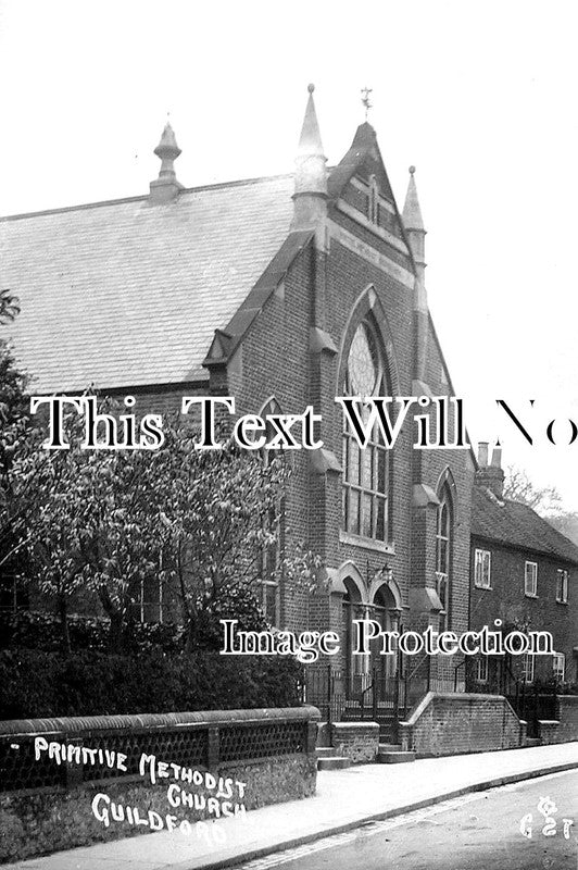 SU 1825 - The Primitive Methodist Church, Guildford, Surrey c1912