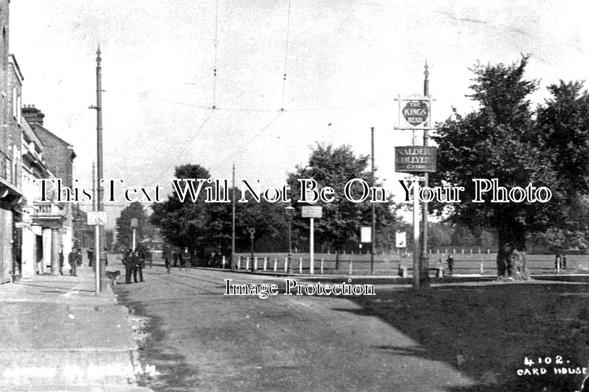 SU 1839 - London Road, Mitcham, Surrey c1918