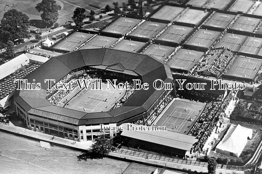 SU 1851 - The Tennis Courts, Wimbledon, Surrey c1930