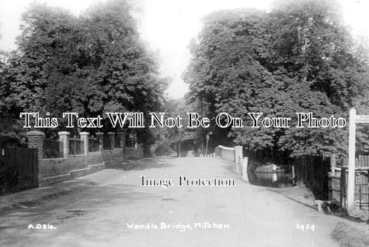 SU 1872 - Wandle Bridge, Mitcham, Surrey