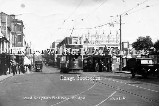 SU 188 - West Croydon Railway Bridge, Surrey