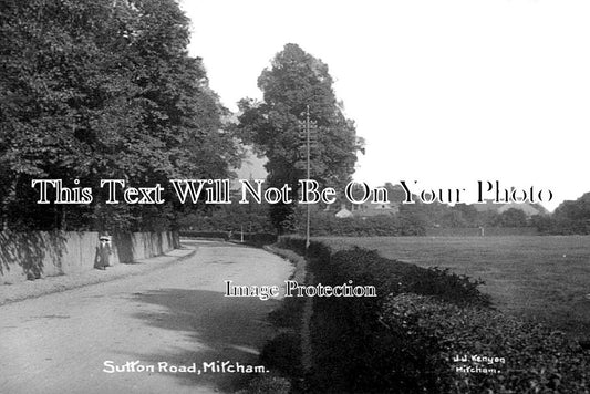 SU 1882 - Sutton Road, Mitcham, Surrey c1912