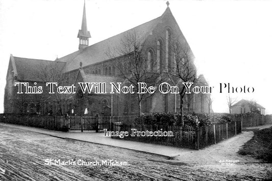 SU 1889 - St Martins Church, Mitcham, Surrey c1913