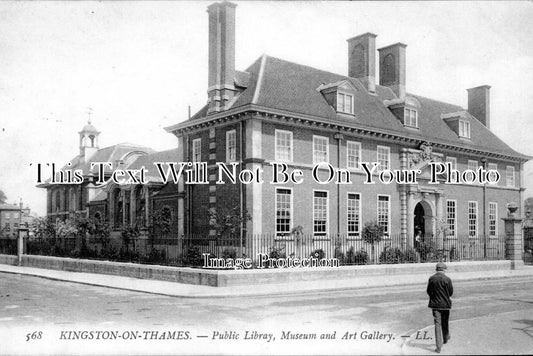 SU 189 - Public Library & Museum, Kingston On Thames, Surrey