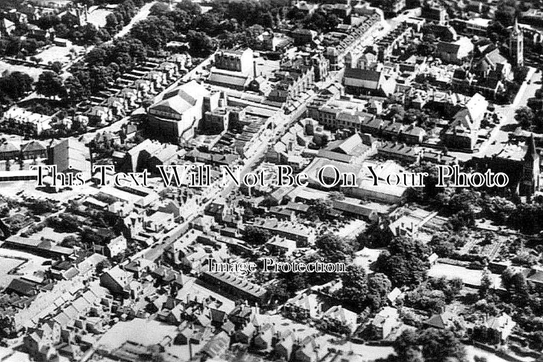 SU 1917 - Aeroplane View Of Sutton Surrey, Surrey