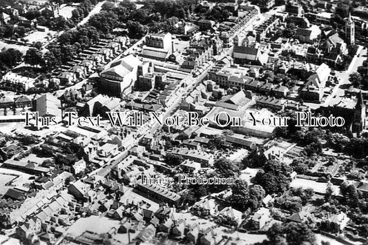 SU 1917 - Aeroplane View Of Sutton Surrey, Surrey