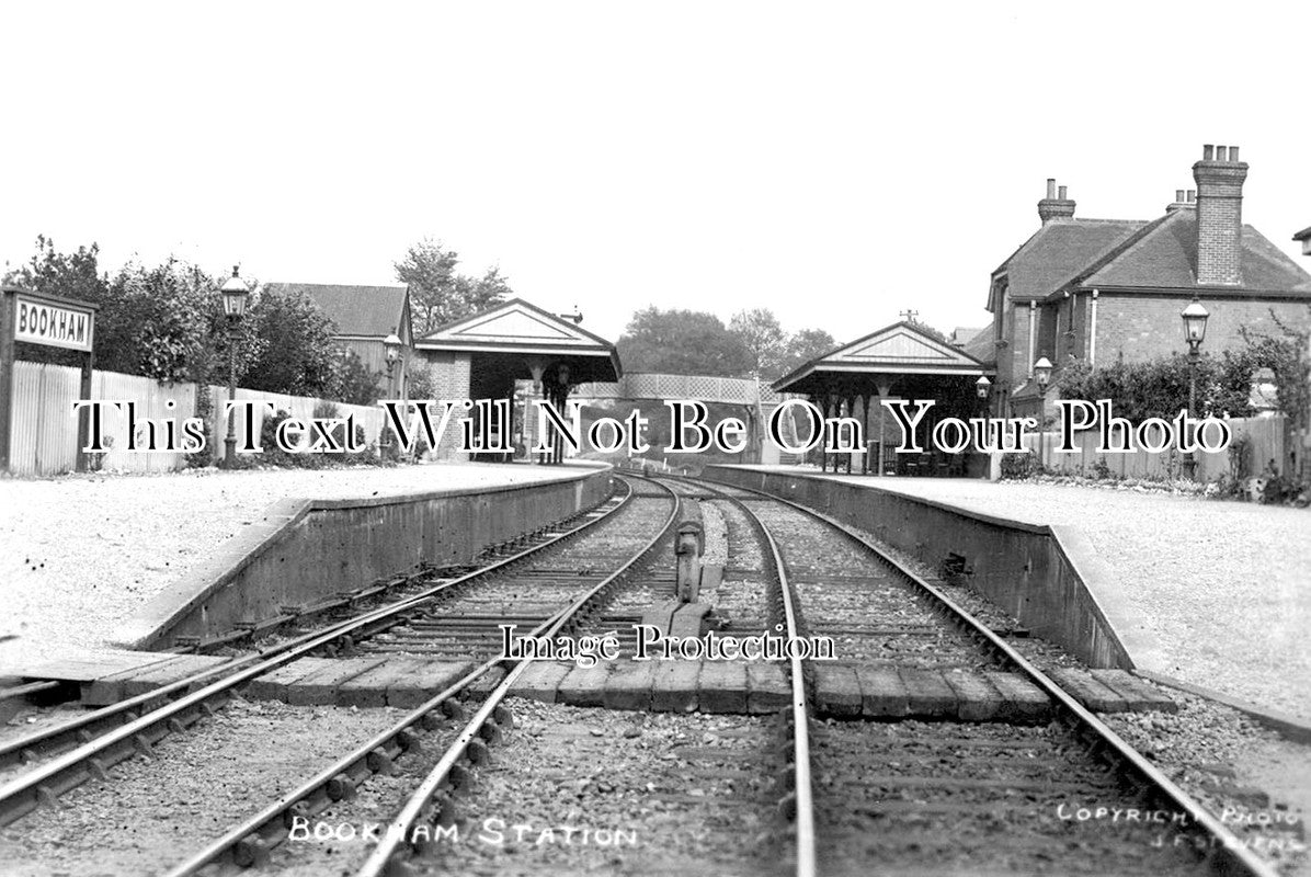 SU 1933 - Bookham Railway Station, Surrey c1908