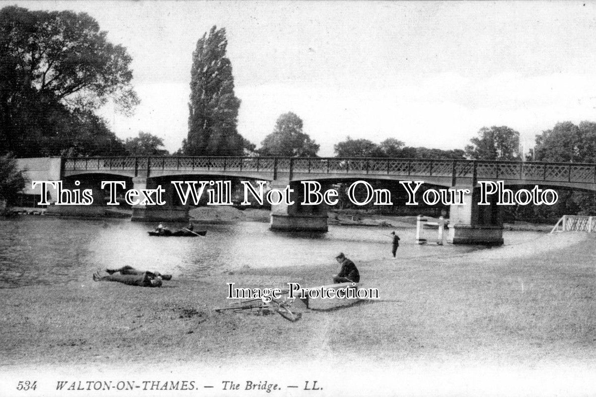 SU 197 - The Bridge, Walton On Thames, Surrey