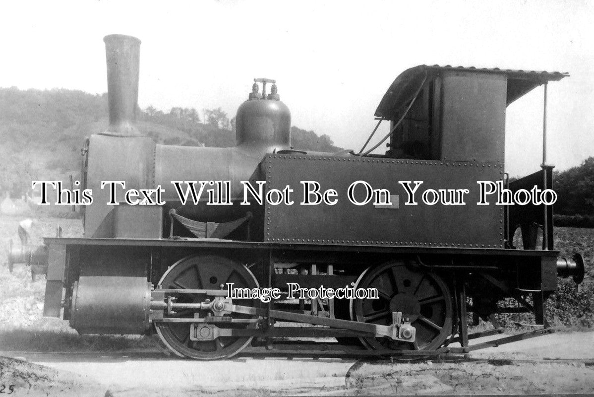 SU 1987 - Steam Loco, Captain Baxter, Dorking Sandstone, Surrey