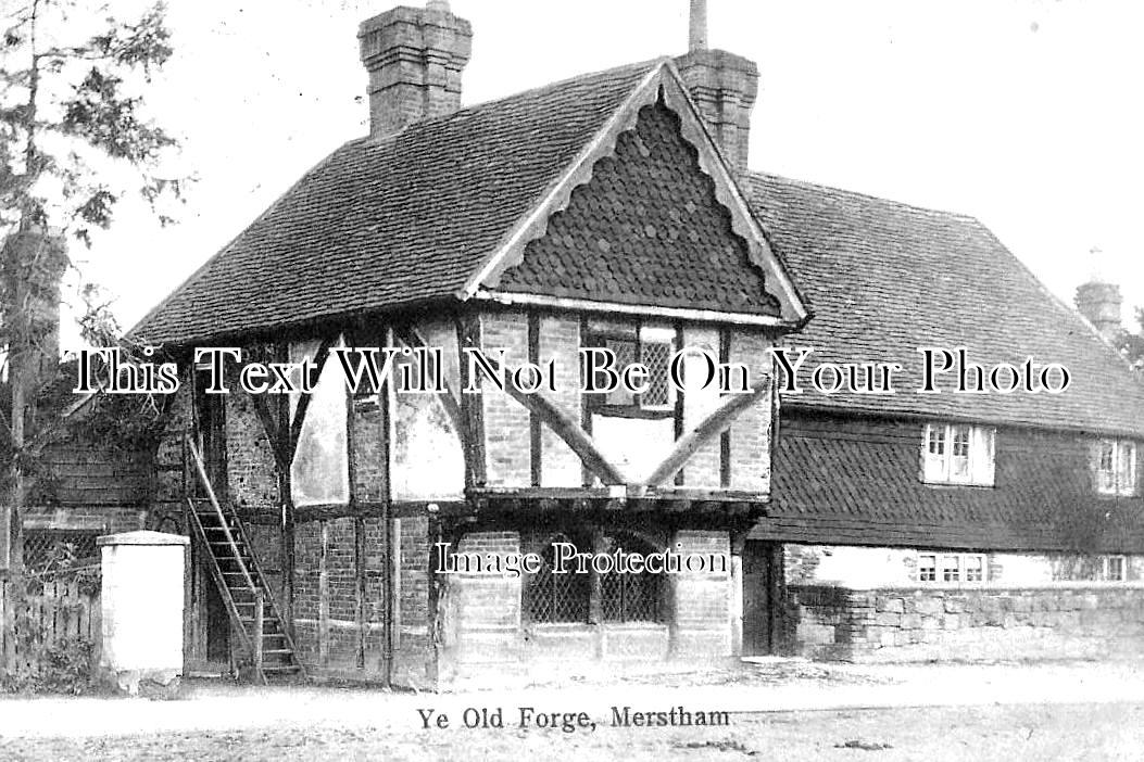 SU 2023 - Ye Old Forge, Merstham, Surrey c1905