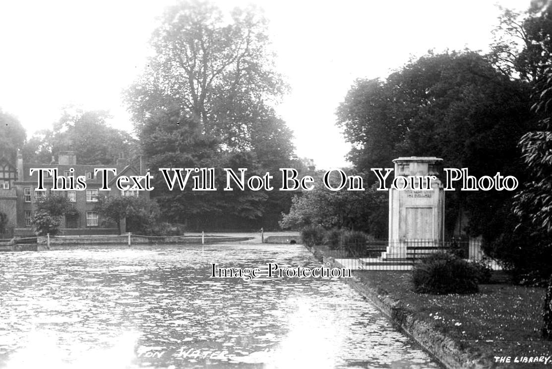 SU 2029 - Carshalton War Memorial, Surrey c1936