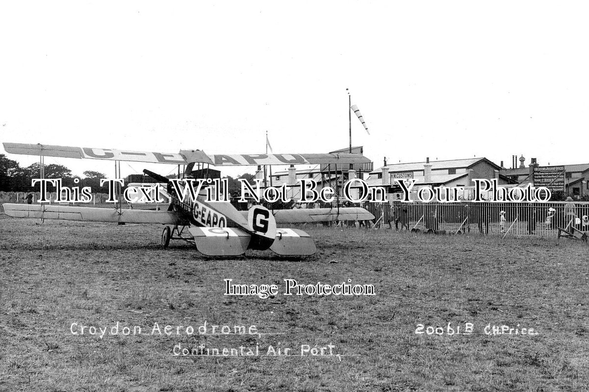 SU 2050 - Croydon Aerodrome Continental Air Port, Surrey