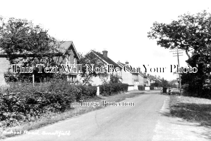 SU 2053 - School Road, Smallfield, Surrey c1933