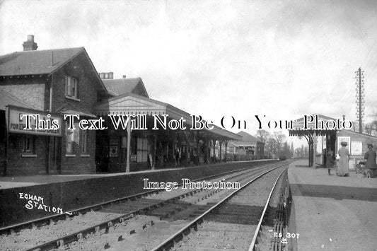 SU 2060 - Egham For Englefield Green Railway Station, Surrey c1913