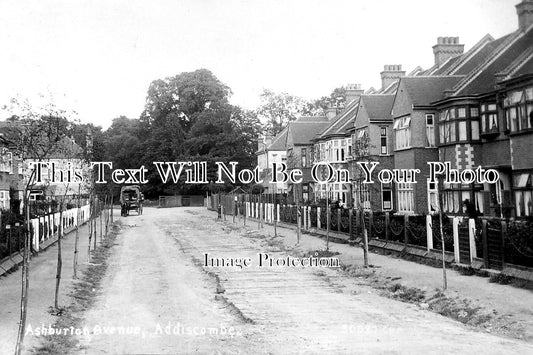 SU 2100 - Ashburton Avenue, Addiscombe, Surrey c1915