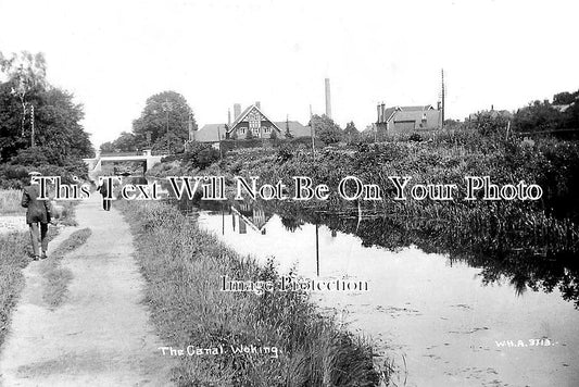 SU 2109 - The Canal, Woking, Surrey c1916