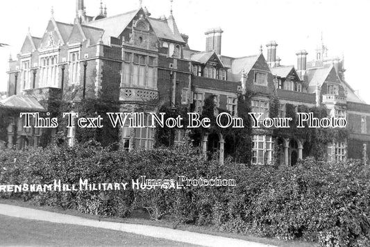 SU 2133 - Frensham Hill Military Hospital, Surrey