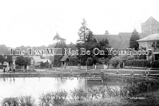 SU 2139 - Village Pond, Chiddingfold, Surrey c1917