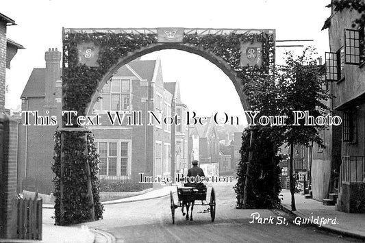 SU 2157 - Coronation Celebrations, Park Street, Guildford, Surrey