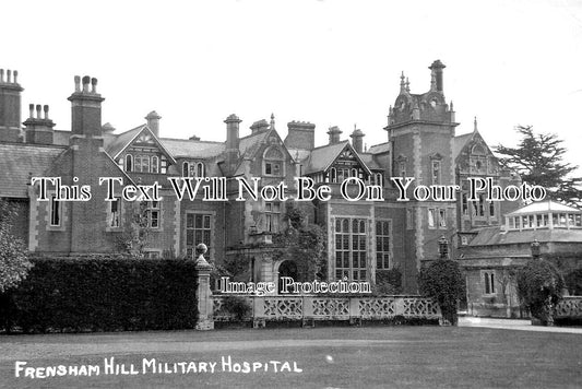 SU 2204 - Frensham Hill Military Hospital, Surrey