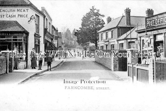 SU 2214 - Post Office, High Street, Farncombe, Surrey c1904