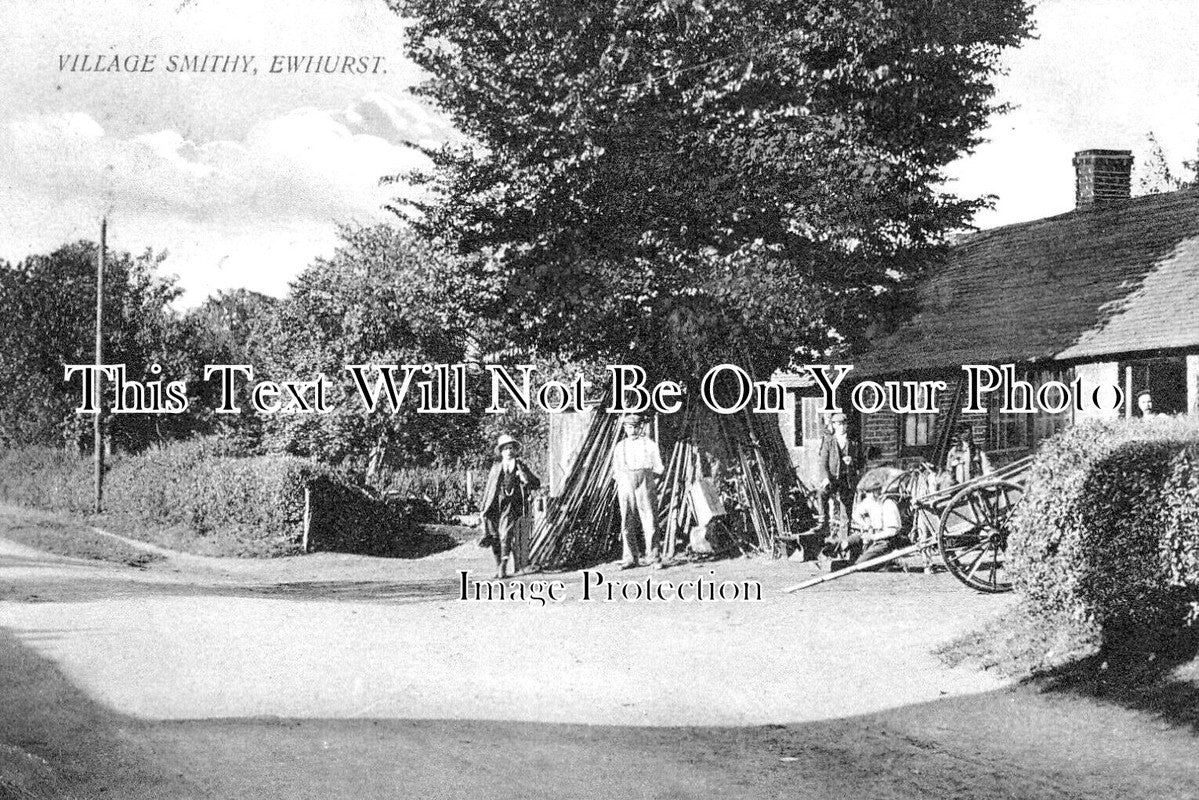 SU 2258 - Village Smithy, Ewhurst, Surrey c1908