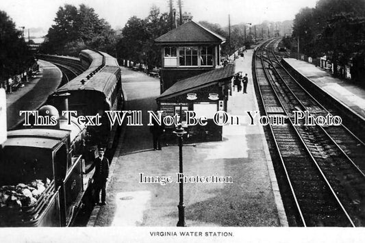 SU 226 - Virginia Water Railway Station, Surrey