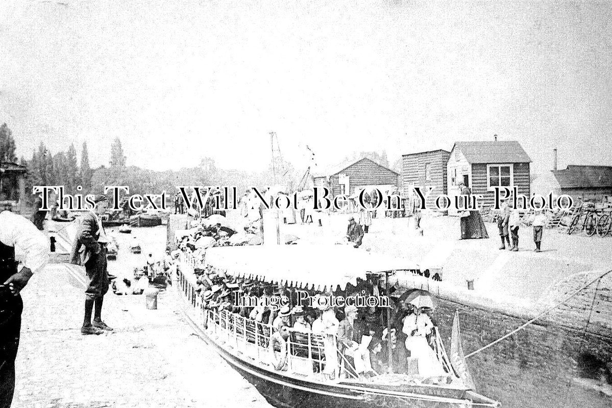 SU 2271 - Teddington Lock, Kingston Upon Thames, Surrey c1910