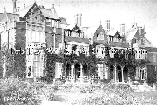 SU 2305 - Frensham Hill Military Hospital, Surrey WW1