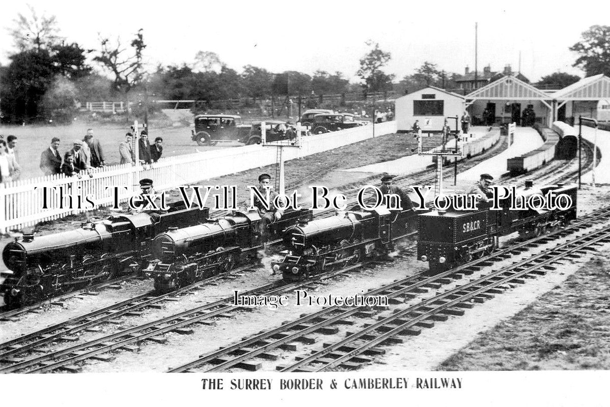 SU 2319 - The Surrey Border & Camberley Miniature Railway