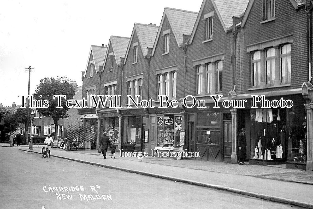 SU 2323 - Cambridge Road, New Malden, Surrey c1928