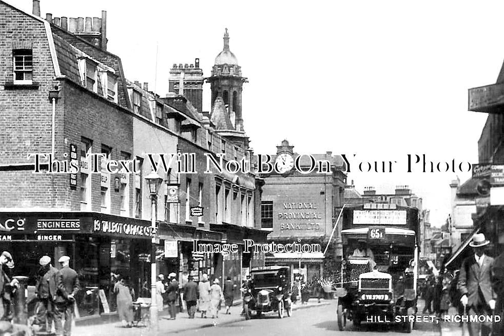 SU 2353 - Hill Street, Richmond, Surrey c1929