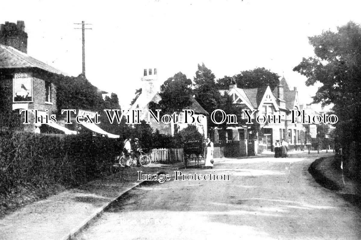 SU 2361 - High Road, Byfleet, Surrey c1915