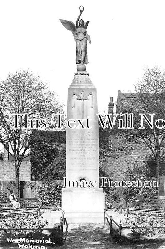 SU 2364 - Woking War Memorial, Surrey