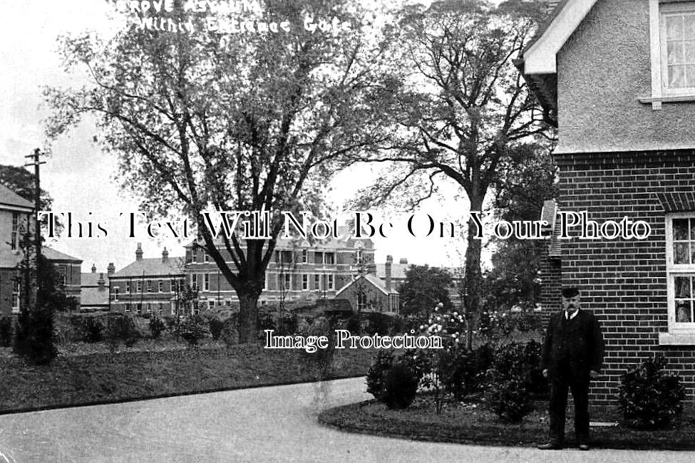 SU 2369 - Long Grove Asylum, Epsom, Surrey c1907