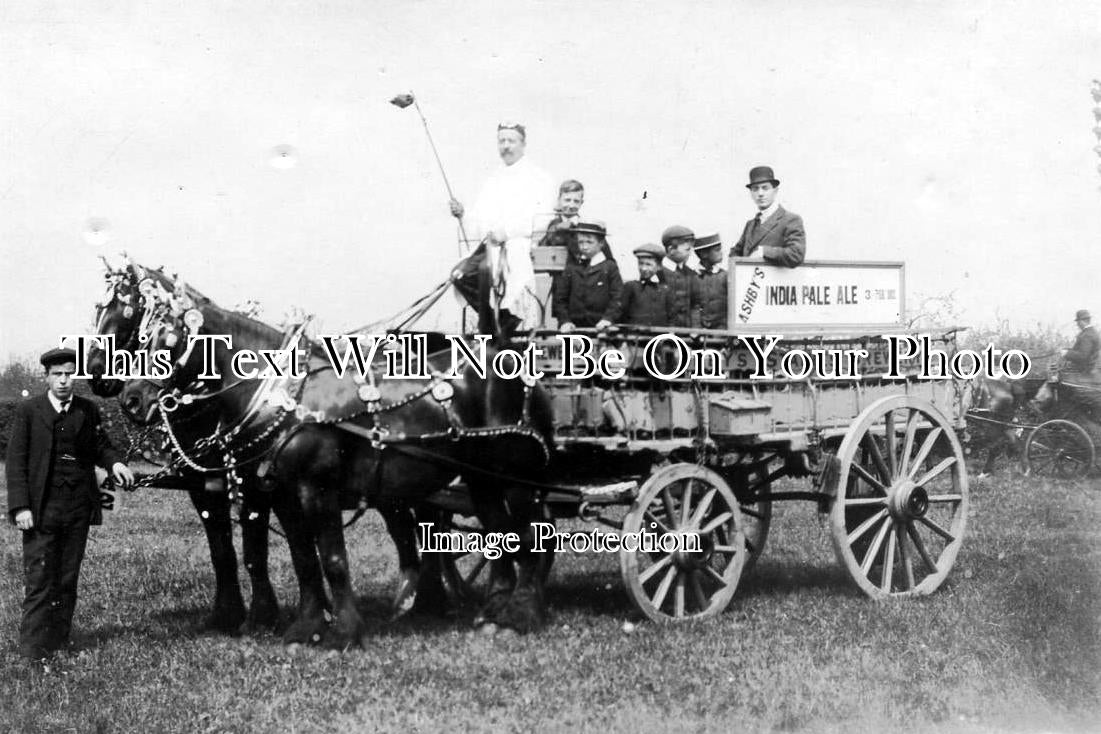 SU 237 - Horse Dray Of Ashby's Staines Brewery, Surrey