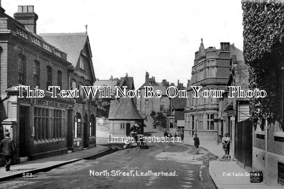 SU 2371 - North Street, Leatherhead, Surrey c1912