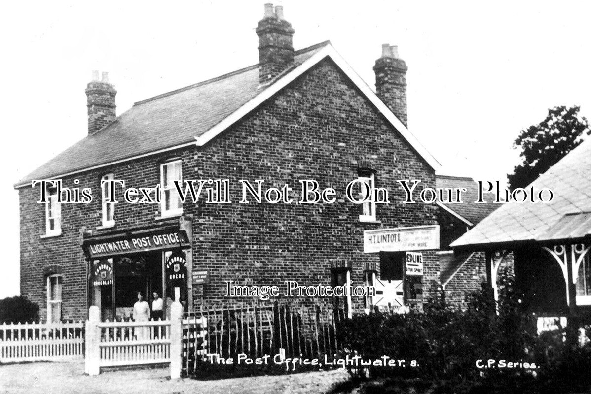 SU 2389 - The Post Office, Lightwater, Surrey c1925