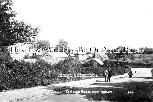 SU 2390 - Farleigh Road, Warlingham, Surrey c1918