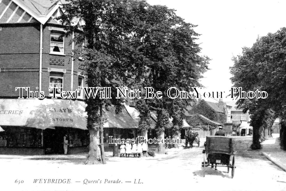 SU 2402 - Queens Parade, Weybridge, Surrey