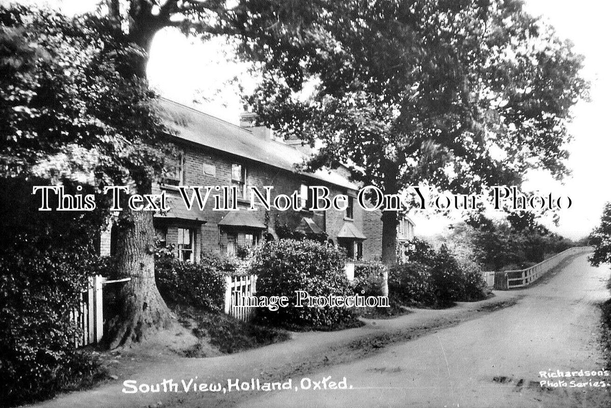 SU 2421 - South View, Holland, Oxted, Surrey c1917