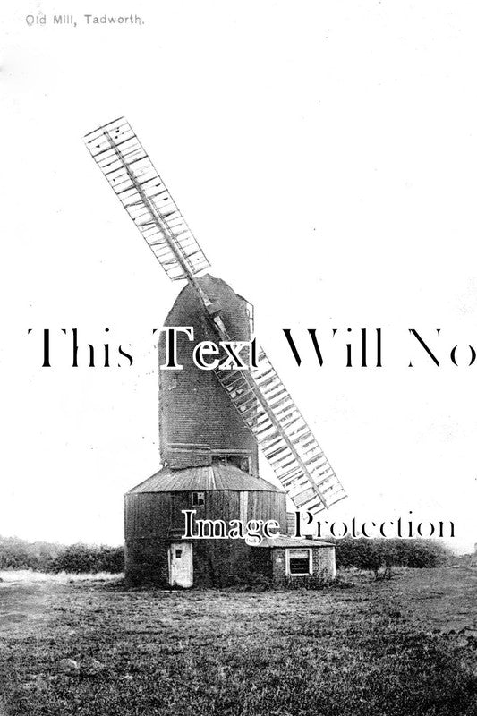 SU 2422 - Tadworth Windmill, Mill, Surrey c1904