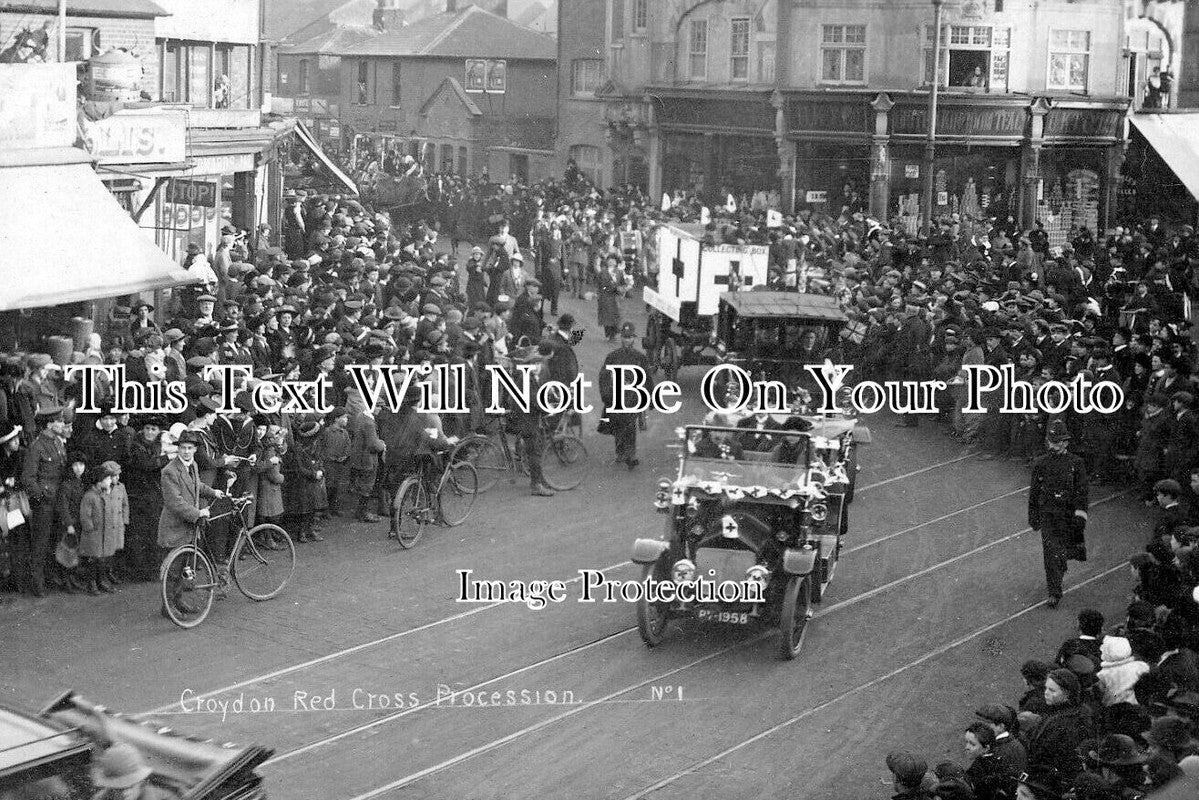 SU 2427 - Croydon Red Cross Procession, Surrey