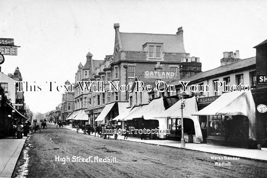 SU 244 - High Street, Redhill, Surrey c1912