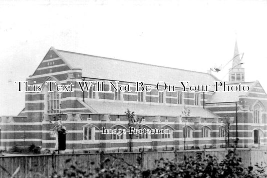 SU 2451 - The Chapel, Long Grove Asylum, Epsom, Surrey c1907